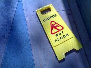 wet floor signage