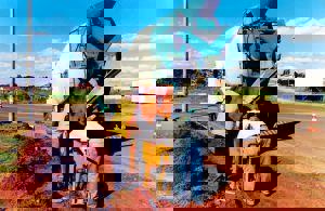 Atlanta construction workers on job site