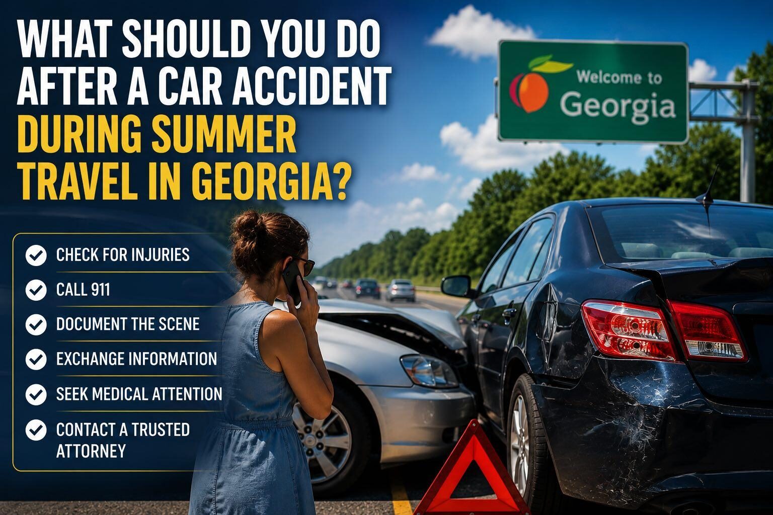 Van Sant Law What Should You Do After A Car Accident