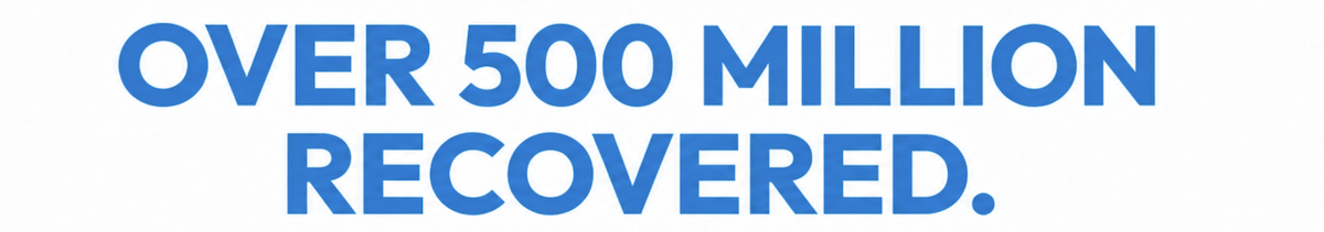 Over 500 Million Recovered | David Van Sant